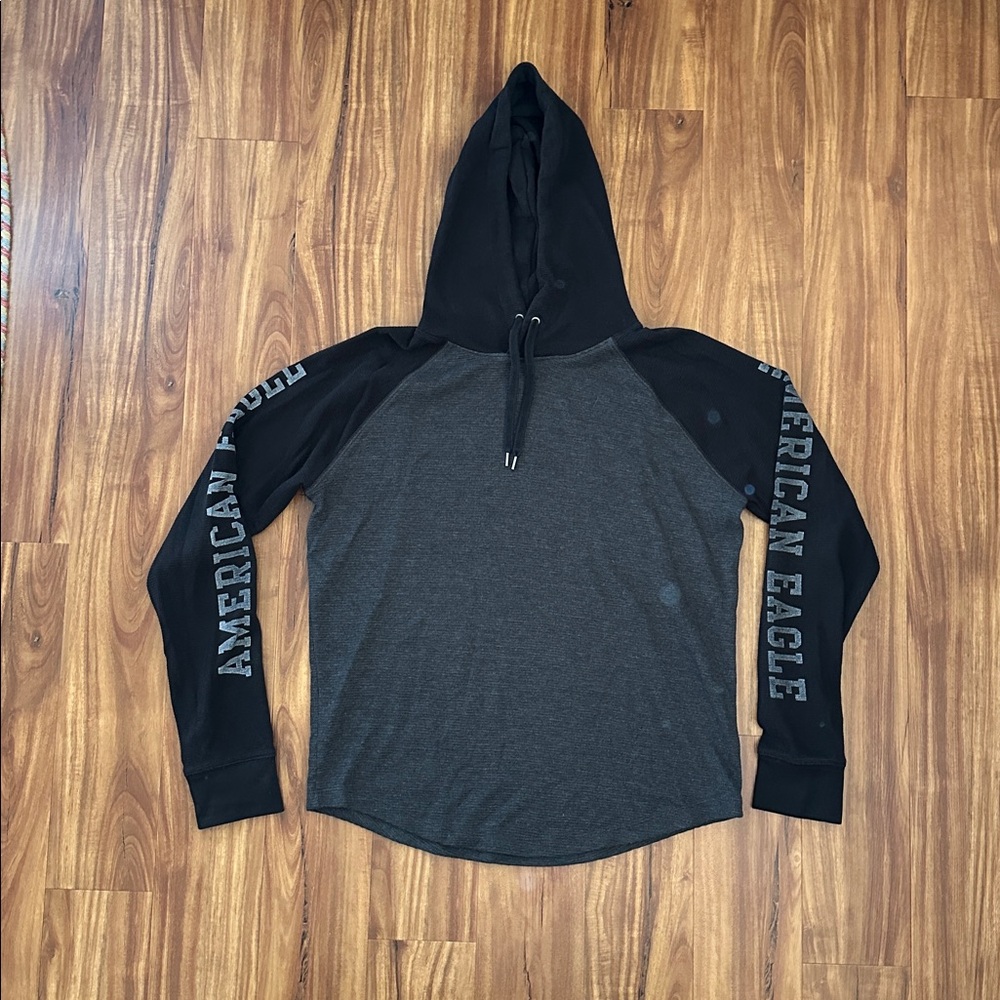 American Eagle Waffle Knit Hoodie